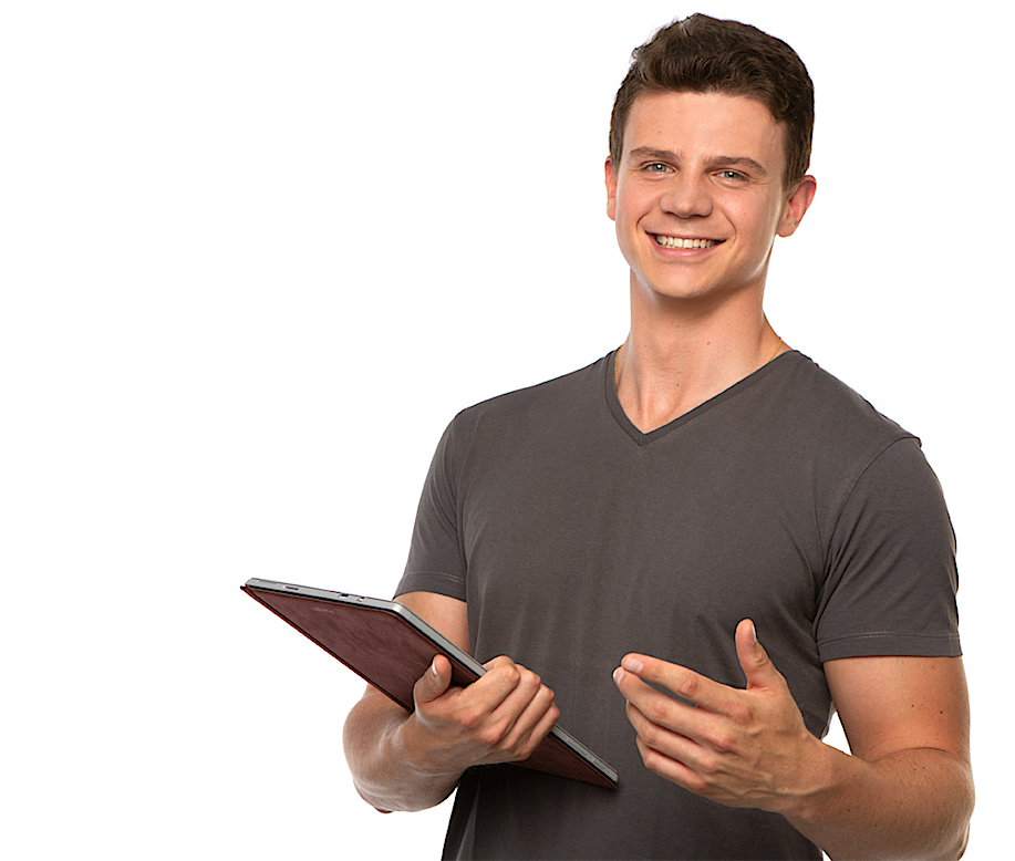 Das ist Florian. Florian ist dualer Student IT-Verwaltungsinformatik